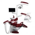 Chirana Cheese Easy Lift fogászati egység felső tömlőkkel