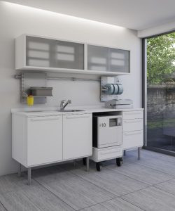 Modern dizájnú moduláris rendszerek, Dental Art sterilizáló bútorok