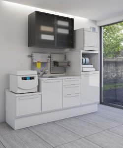 Modern dizájnú moduláris rendszerek, Ecco sterilizáló bútorok