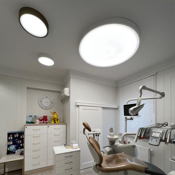 LAKO DLNA 950 mm-es LED mennyezeti lámpatest fogorvosi rendelők számára - Image 2