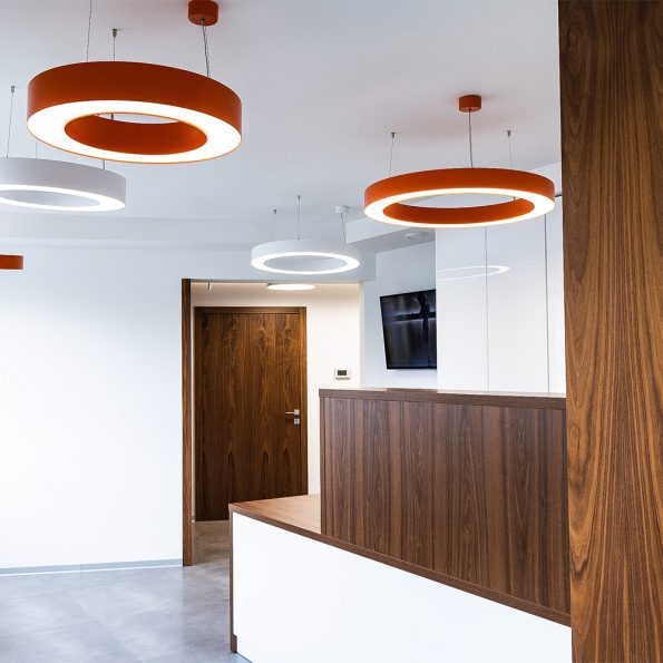 LAKO Ring Super Slim 1000 mm-es LED függőlámpa fogorvosi rendelők számára - Image 3