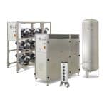 EKOM DK50 9x4VRT S/M kompresszor, hangszigetelt burkolat, adszorpciós légszárító, fogászati klinikák számára