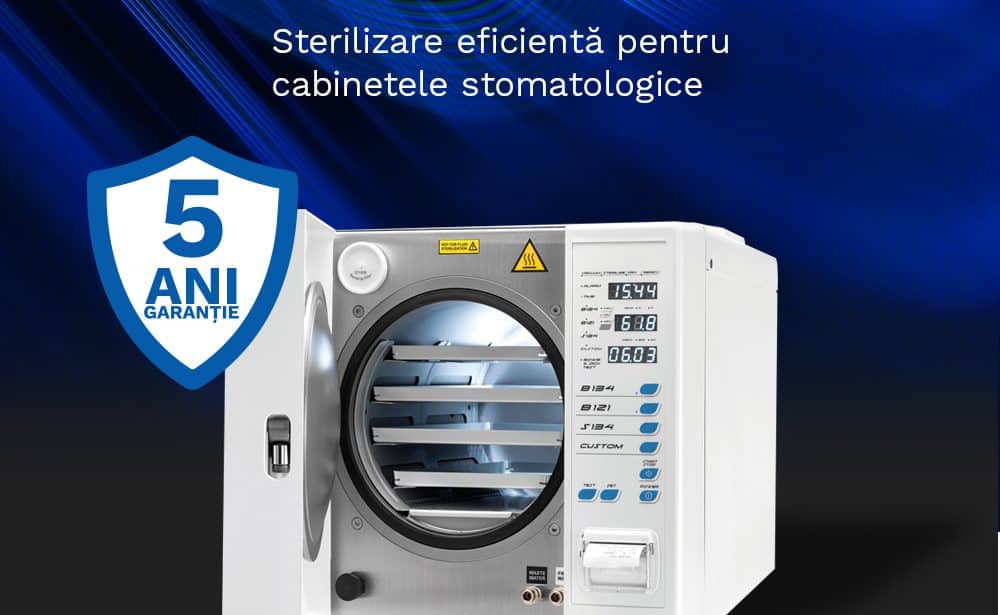 Halmadent-5 ÉV garancia a DXP autoklávokra-B osztályú sterilizálás