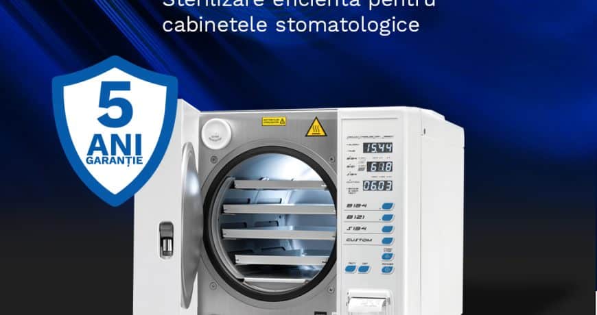 Halmadent-5 ÉV garancia a DXP autoklávokra-B osztályú sterilizálás