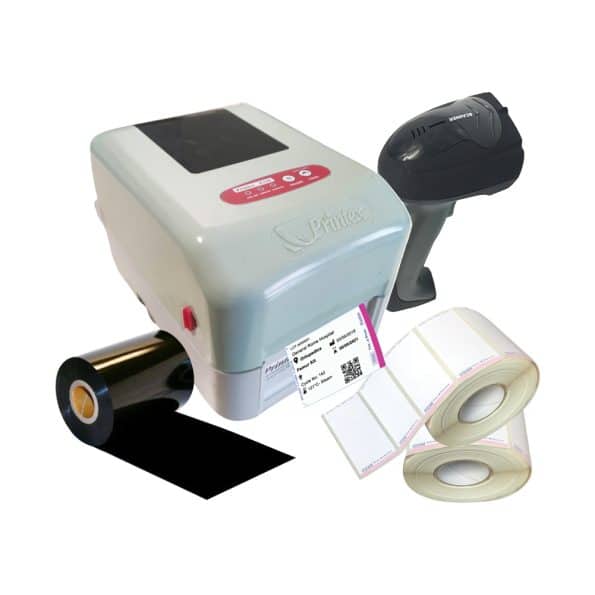 Printex D-Trace nyomtatócsomag, szkenner, 2 tekercs címke, szalag